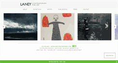 Desktop Screenshot of laneycontemporary.com